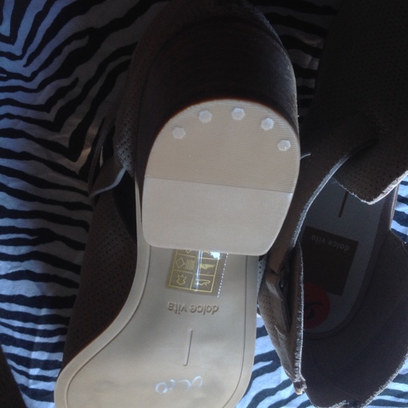 REDUCED‼️NEW LADIES 9.5 Beige Suede Zipped Slip On - Picture 8 of 8